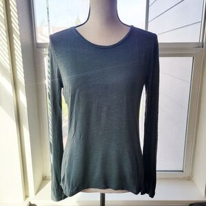 Madewell Anthem Seam Tee Long Sleeve | S